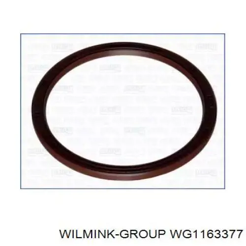 WG1163377 Wilmink Group сальник коленвала двигателя задний
