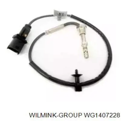 WG1407228 Wilmink Group sensor de temperatura dos gases de escape (ge, até o catalisador)