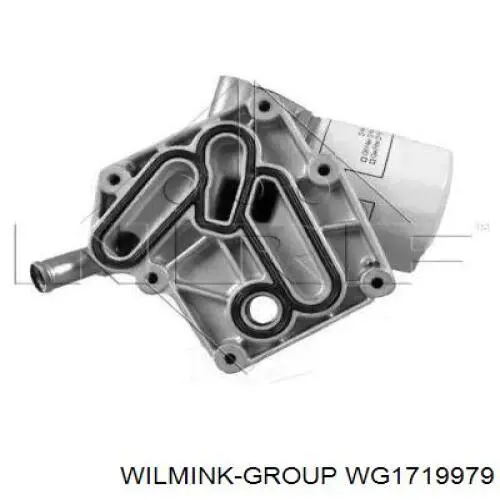 WG1719979 Wilmink Group радиатор масляный (холодильник, под фильтром)