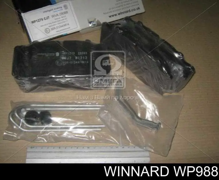 WP988 Winnard Сальник АКПП/КПП (вал-шестерни)