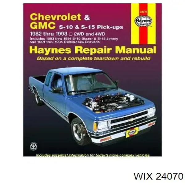 Фильтр системы охлаждения WIX 24070 цена, от 10.97 USD