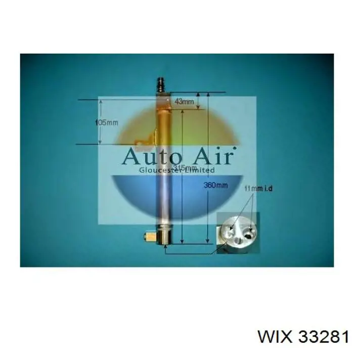 Купить 33281 WIX Фильтр-отстойник топлива грубой очистки