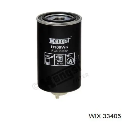 Фильтр топливный WIX 33405