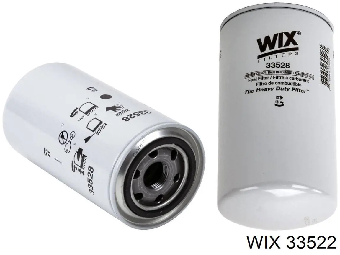Фильтр тонкой очистки топлива WIX 33522 цена, от 10.54 USD