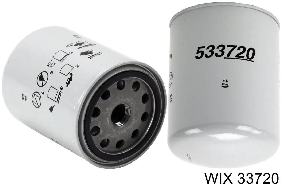 Фильтр тонкой очистки топлива WIX 33720 цена, от 55.68 USD