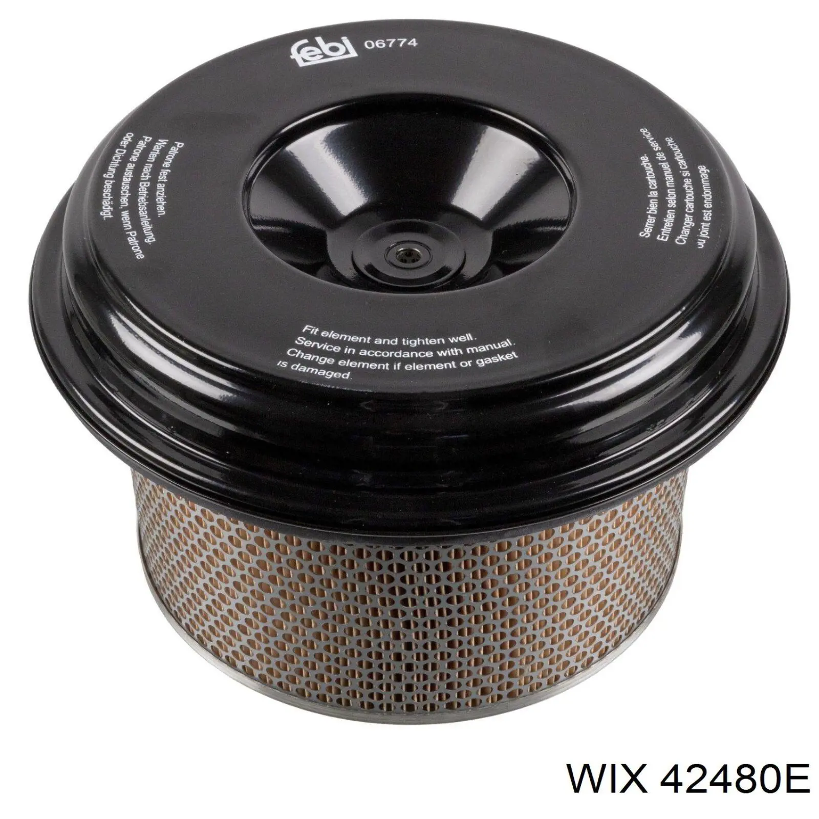 Элемент воздушного фильтра WIX 42480E цена, от 50.78 USD