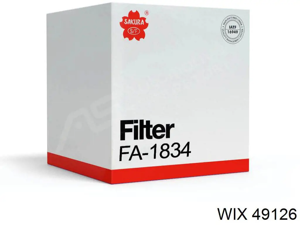 Элемент воздушного фильтра WIX 49126 цена, от 62.07 USD