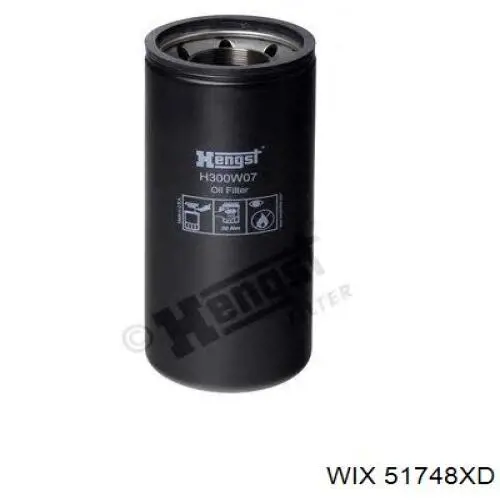 Фильтр очистки масла центробежный WIX 51748XD цена, от 74.88 USD