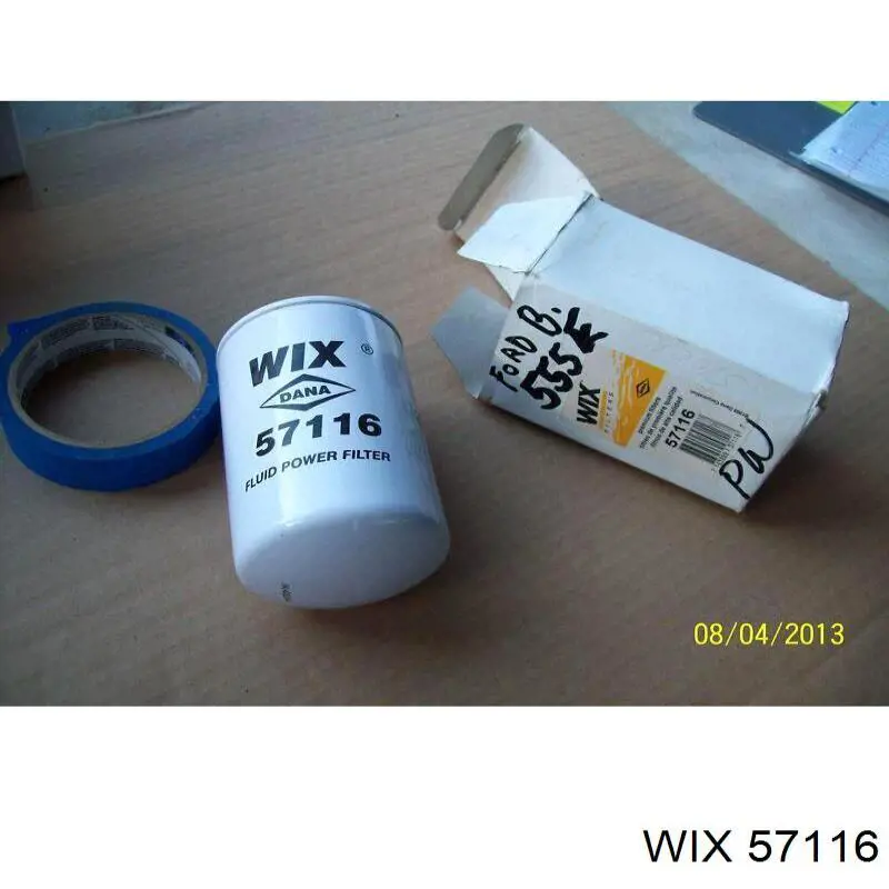 Фильтр гидравлической системы WIX 57116