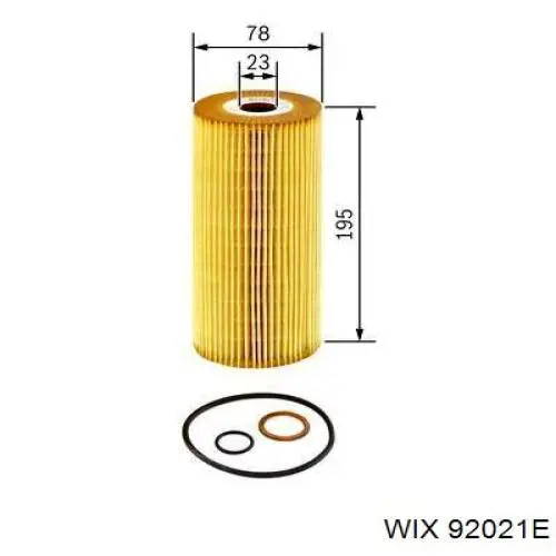 Купить 92021E WIX Фильтр центробежный очистки масла