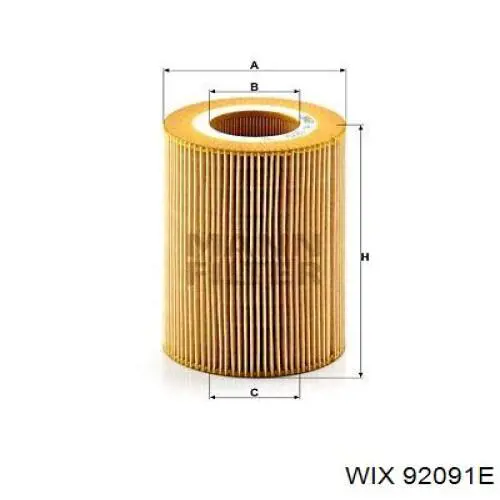 Купить 92091E WIX Фильтр центробежный очистки масла