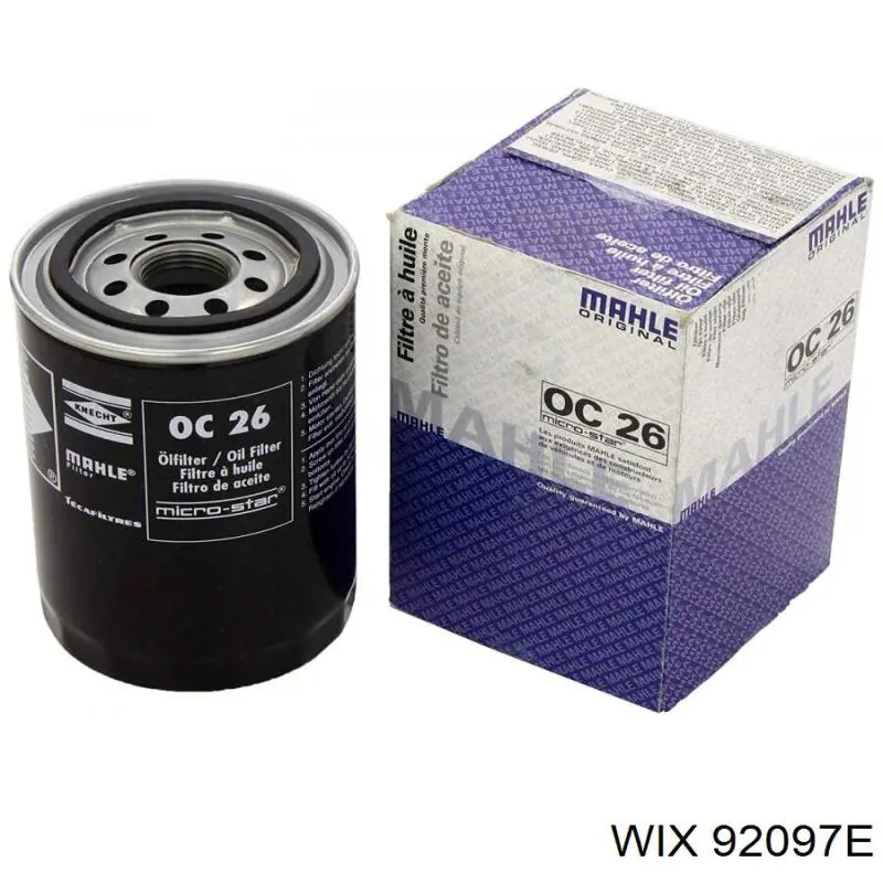 Filtro de aceite 92097E WIX