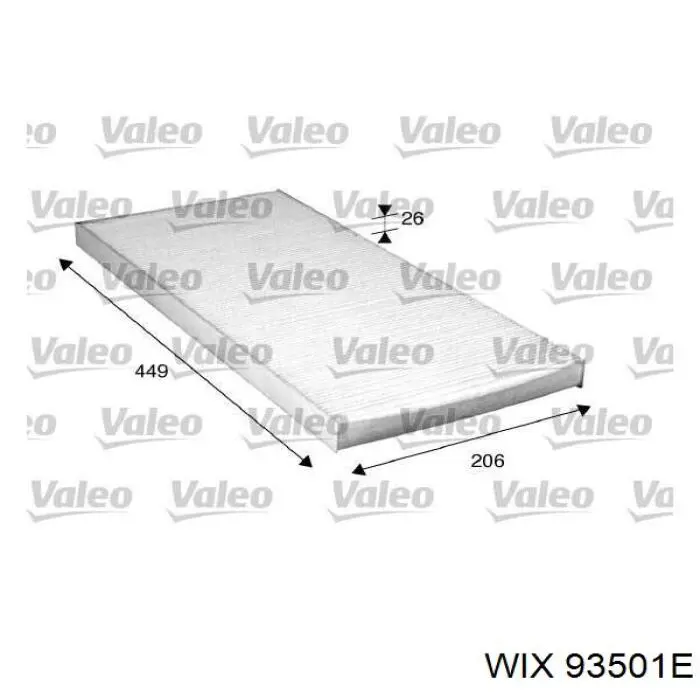 93501E WIX