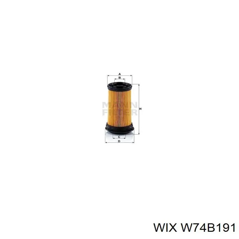 Купить W74B191 WIX Фильтр ad blue