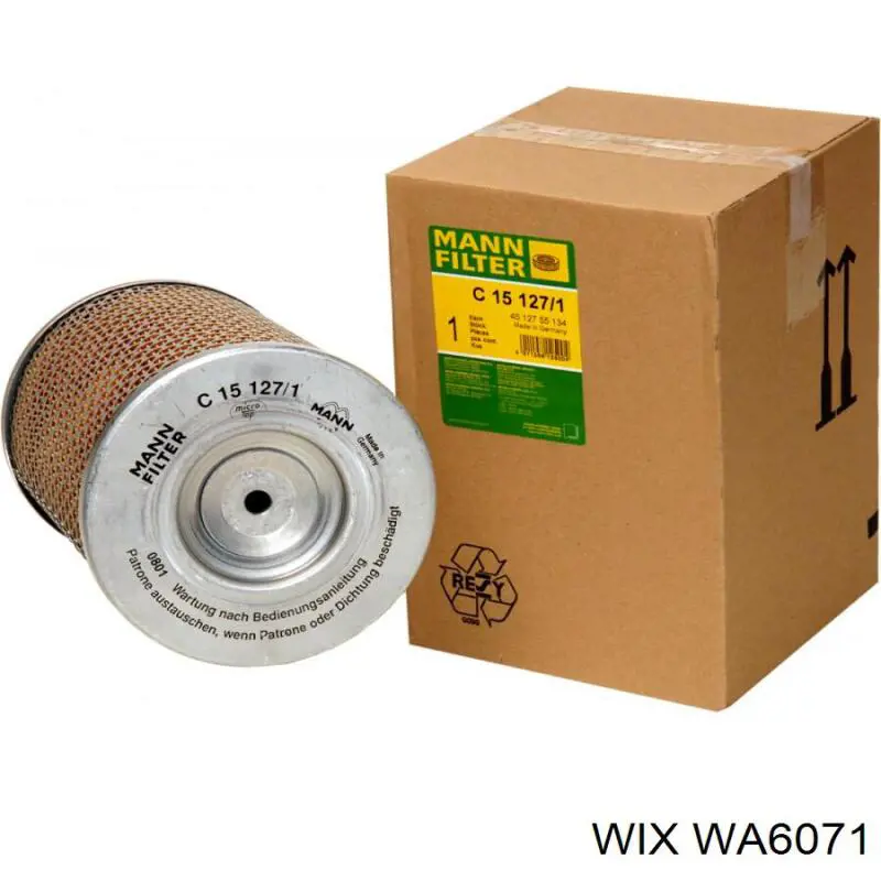 Элемент воздушного фильтра WIX WA6071 цена, от 17.76 USD