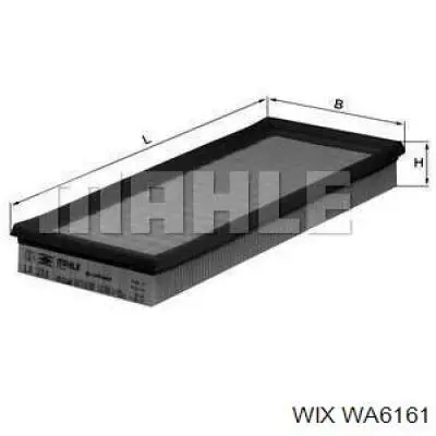WA6161 WIX воздушный фильтр
