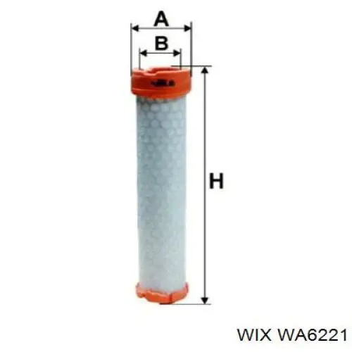 Купить WA6221 WIX Автомобильный фильтр воздуха