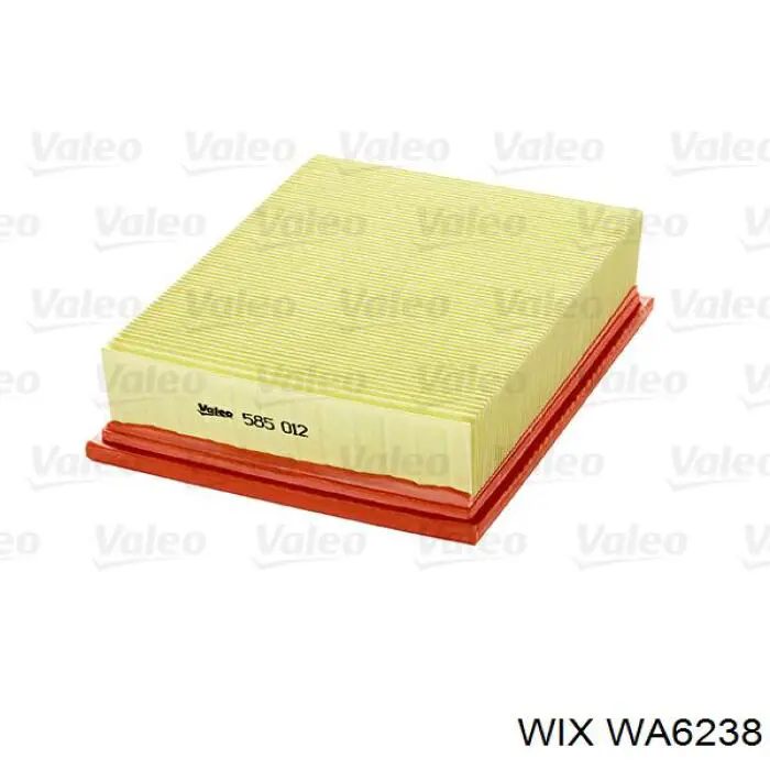 Купить WA6238 WIX Автомобильный фильтр воздуха