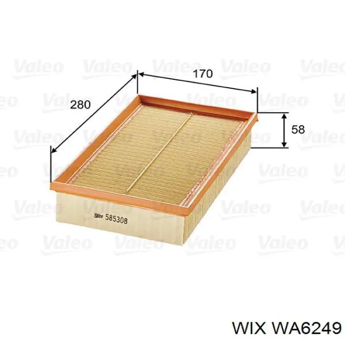 WA6249 WIX