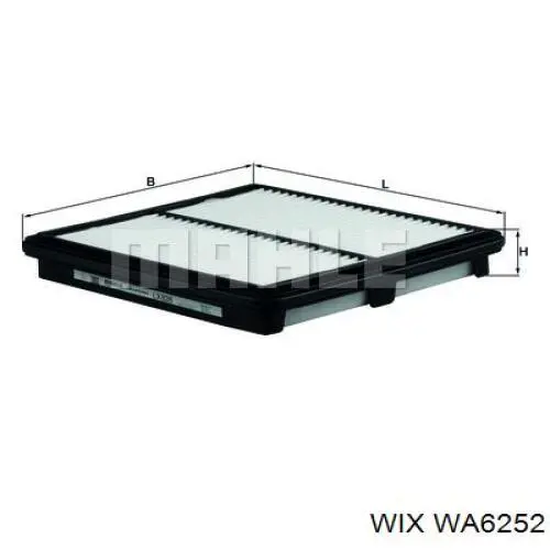 Элемент воздушного фильтра WIX WA6252 цена, от 4.80 USD