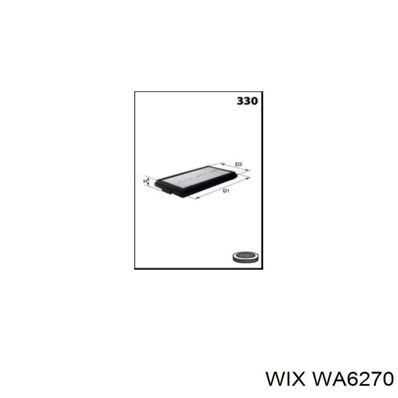 Воздушный фильтр WA6270 WIX