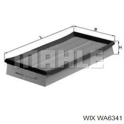 Купить WA6341 WIX Автомобильный фильтр воздуха