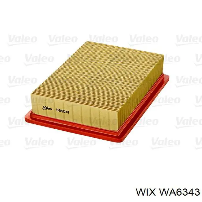 Купить WA6343 WIX Автомобильный фильтр воздуха