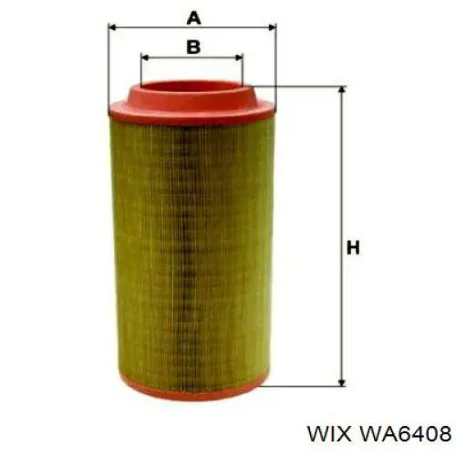 Фильтр воздушный WIX WA6408