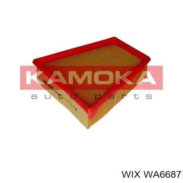 Купить WA6687 WIX Автомобильный фильтр воздуха