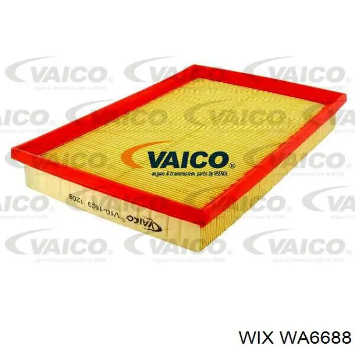 WA6688 WIX Воздушный фильтр двигателя