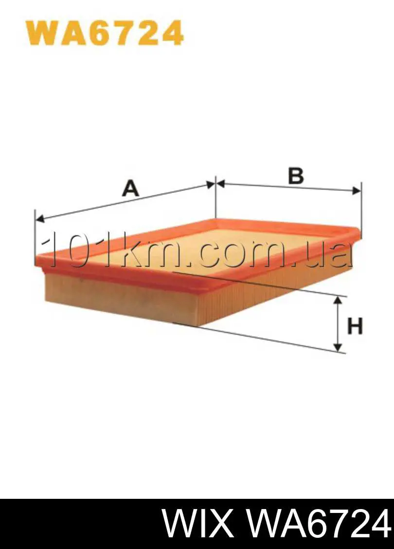 Элемент воздушного фильтра WIX WA6724 цена, от 4.36 USD