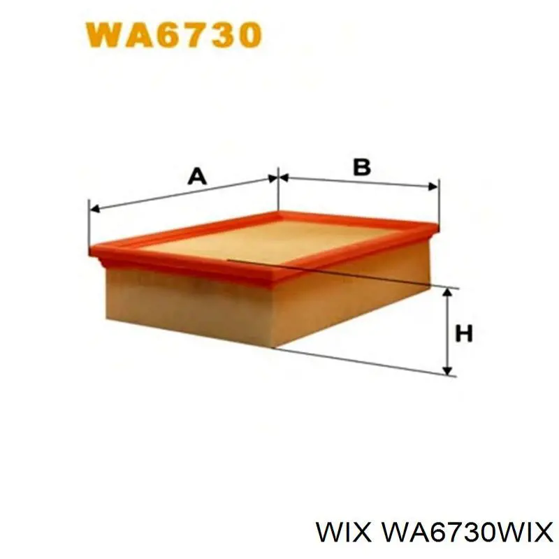 Воздушный фильтр WA6730WIX WIX