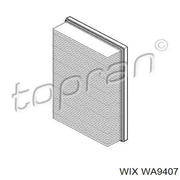 Элемент воздушного фильтра WIX WA9407 цена, от 5.49 USD