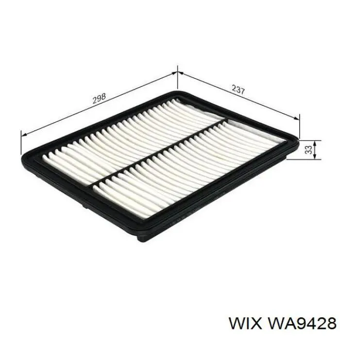 WA9428 WIX воздушный фильтр