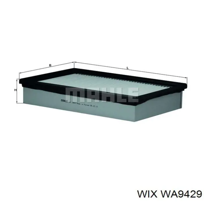 Купить WA9429 WIX Автомобильный фильтр воздуха