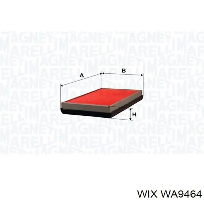 Воздушный фильтр WA9464 WIX