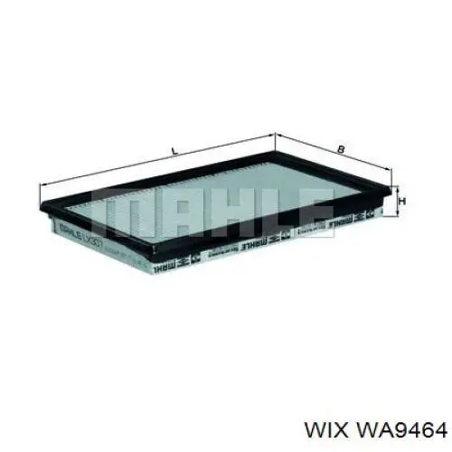 Купить WA9464 WIX Автомобильный фильтр воздуха
