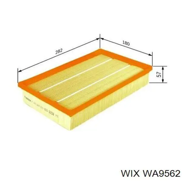 Filtro de aire WA9562 WIX