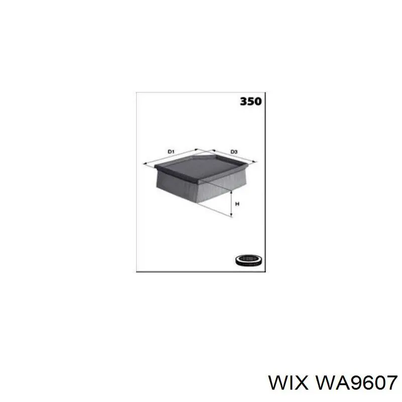 Элемент воздушного фильтра WIX WA9607 цена, от 10.61 USD