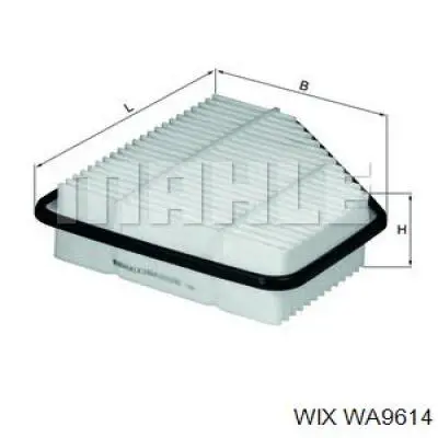 Воздушный фильтр WA9614 WIX