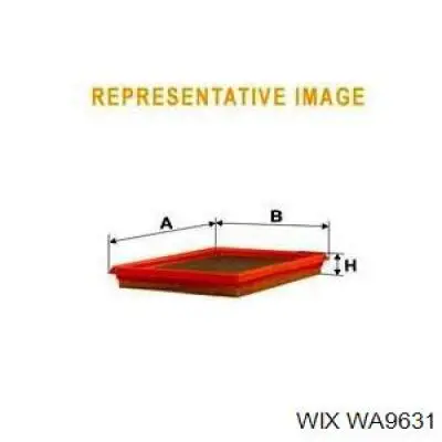 Элемент воздушного фильтра WIX WA9631 цена, от 9.20 USD