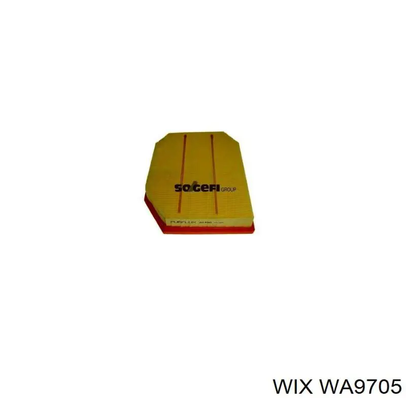 Элемент воздушного фильтра WIX WA9705 цена, от 12.80 USD