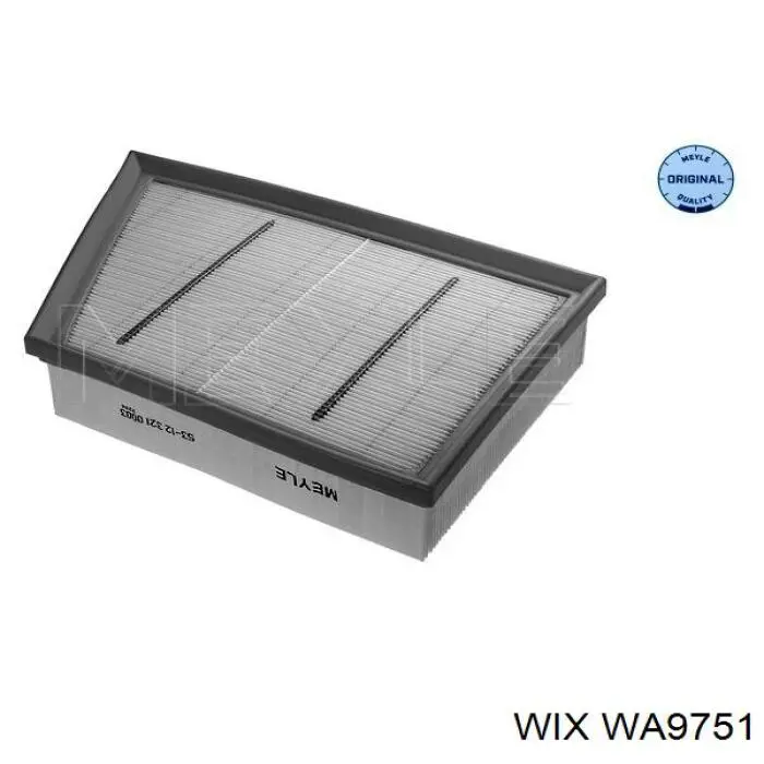 Купить WA9751 WIX Автомобильный фильтр воздуха