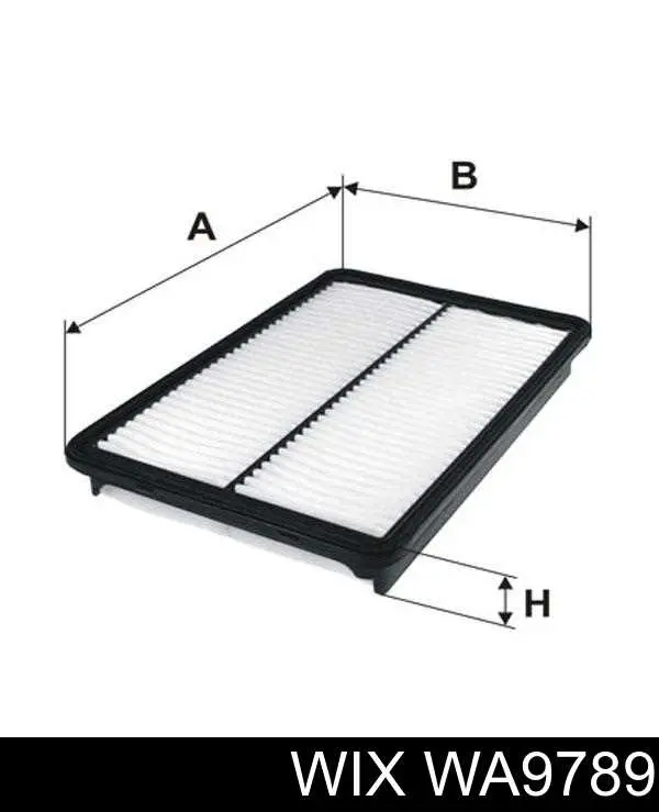 Элемент воздушного фильтра WIX WA9789 цена, от 7.98 USD
