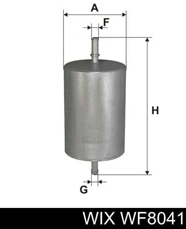 Фильтр тонкой очистки топлива WIX WF8041 цена, от 6.53 USD