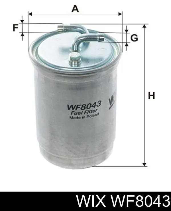 WF8043 WIX топливный фильтр