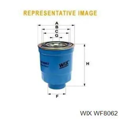 Топливный фильтр WF8062 WIX