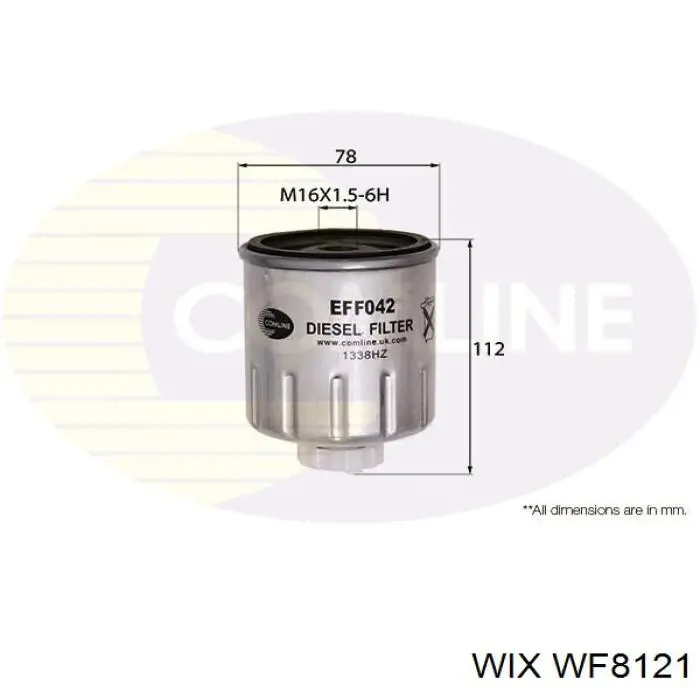 Топливный фильтр WF8121 WIX