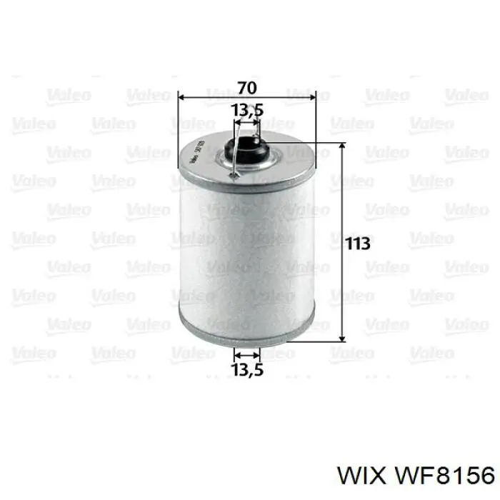 Filtro combustible WF8156 WIX