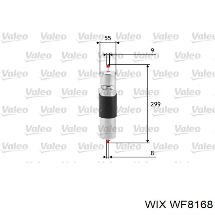 Фильтр тонкой очистки топлива WIX WF8168 цена, от 13.02 USD
